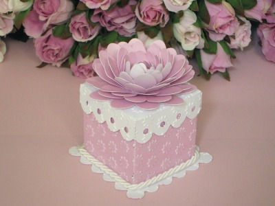 Mini Cake2 /fiore rosa €. 6,50